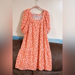 NWT Boutique Polagram Knee Length Dress With Pockets Size 3X